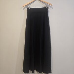 Wilfred Classic Black Maxi Skirt